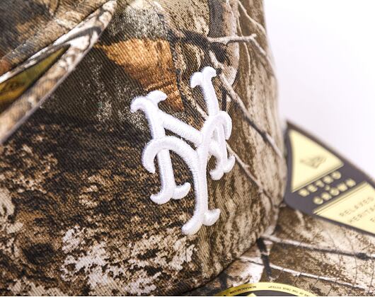 New Era 59FIFTY LP Retro Crown MLB "2000 SUBWAY SERIES" Side Patch New York Mets Realtree/Orange