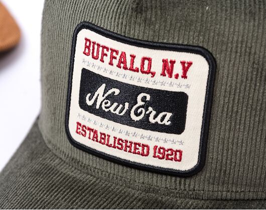 Kšiltovka New Era 9FORTY A-Frame Trucker Cord Trucker New Olive / Black