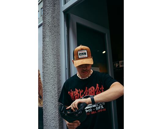 Kšiltovka New Era 9FORTY A-Frame Trucker Cord Trucker Toasted Peanut / Black