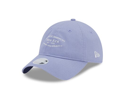 Dámská Kšiltovka New Era 9TWENTY Womens Washed  Iris Flower / Off White