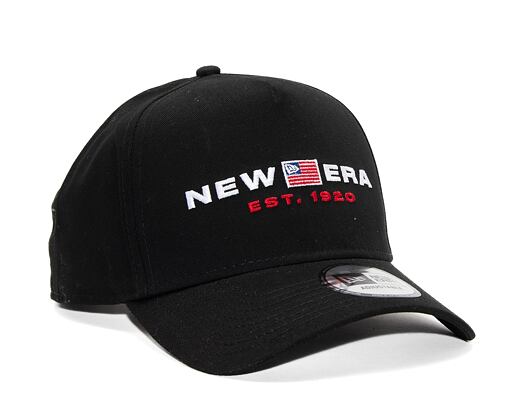 Kšiltovka New Era 9FORTY A-Frame Team Flag Black