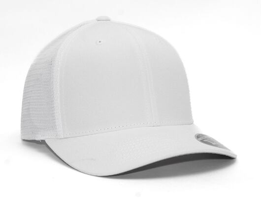 Kšiltovka Yupoong Flexfit 110 Mesh Cap White One Size