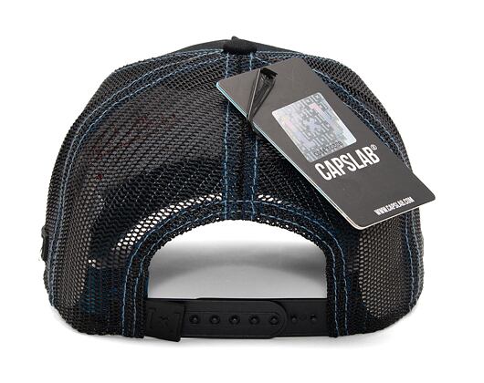 Kšiltovka Capslab Trucker DON2 Donald Duck Black/Blue