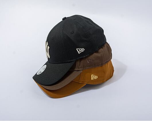 Kšiltovka New Era 9FORTY MLB League Essential New York Yankees Black / Toasted Peanut