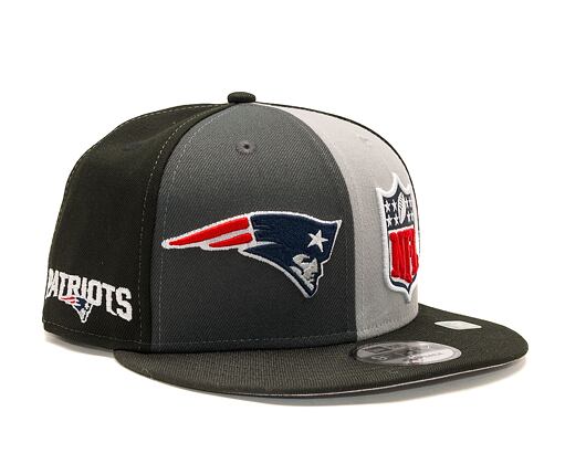 Kšiltovka New Era 9FIFTY NFL Sideline 23 New England Patriots Graphite