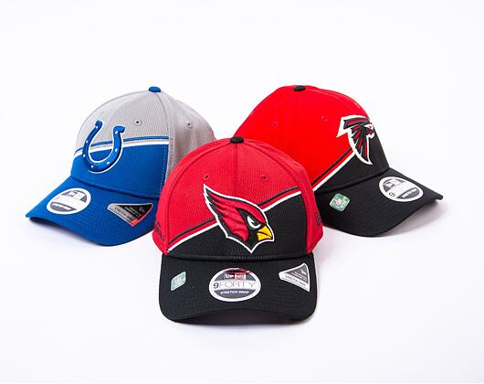 Kšiltovka New Era 9FORTY Stretch-Snap NFL Sideline 23 Arizona Cardinals Team Colors