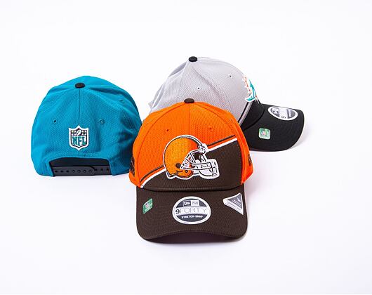 Kšiltovka New Era 9FORTY Stretch-Snap NFL Sideline 23 Cleveland Browns Team Colors