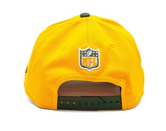Kšiltovka New Era 9FORTY Stretch-Snap NFL Sideline 23 Green Bay Packers Team Colors