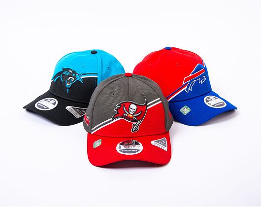 Kšiltovka New Era 9FORTY Stretch-Snap NFL Sideline 23 Tampa Bay Buccaneers Team Colors