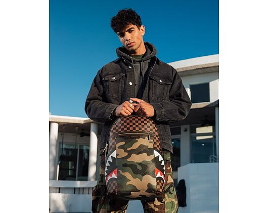 Batoh Sprayground Sip Camo Accent DLXSV Backpack Savage