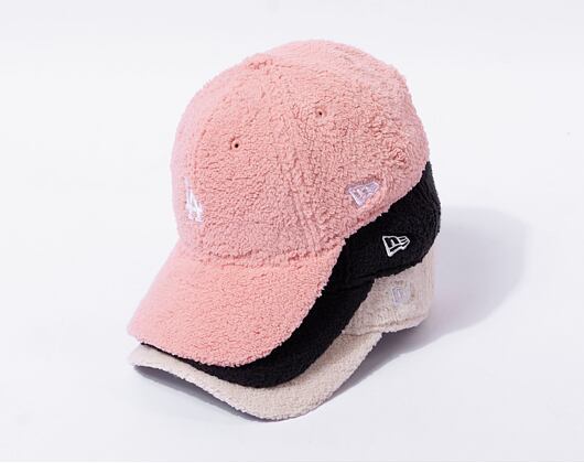 Dámská kšiltovka New Era 9FORTY Womens MLB Teddy Los Angeles Dodgers Litmus Pink / White