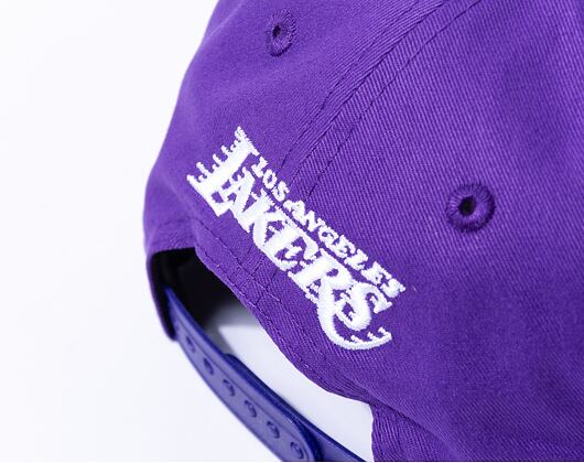 Kšiltovka New Era 9FIFTY NBA Patch Los Angeles Lakers True Purple / Upright Yellow