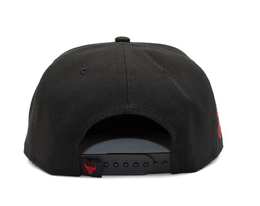 Kšiltovka New Era 9FIFTY NBA Team Drip Chicago Bulls Black / Red