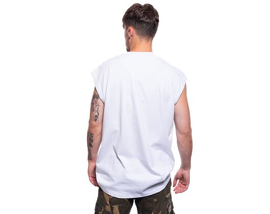 Triko Karl Kani Small Signature Sleeveless Tee white