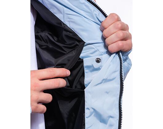 Bunda Karl Kani Retro Essential Puffer Jacket light blue