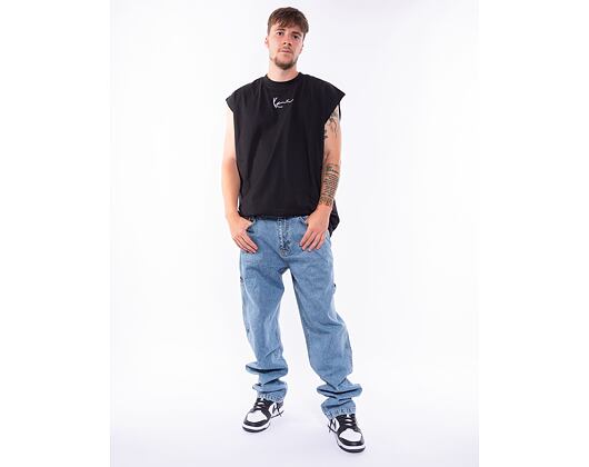 Džíny Karl Kani Retro Baggy Workwear Denim Vintage midnight blue