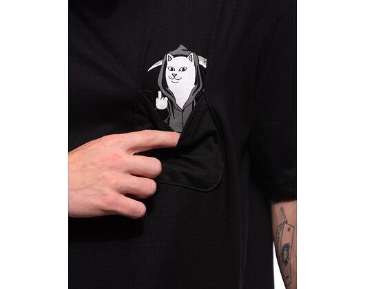 Triko Rip N Dip Grim Nermer Pocket Tee Black