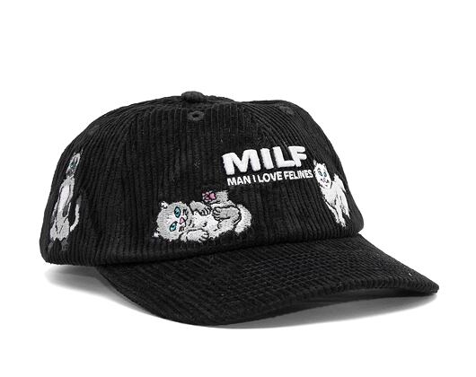 Kšiltovka Rip N Dip Man I Love Felines Strapback Black & Charcoal