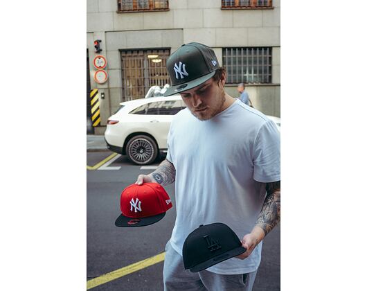 Kšiltovka New Era 9FIFTY MLB Color New York Yankees - Olive / White