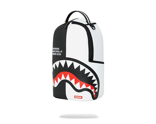 Batoh Sprayground Shark Central 2.0 Split Black White Backpack