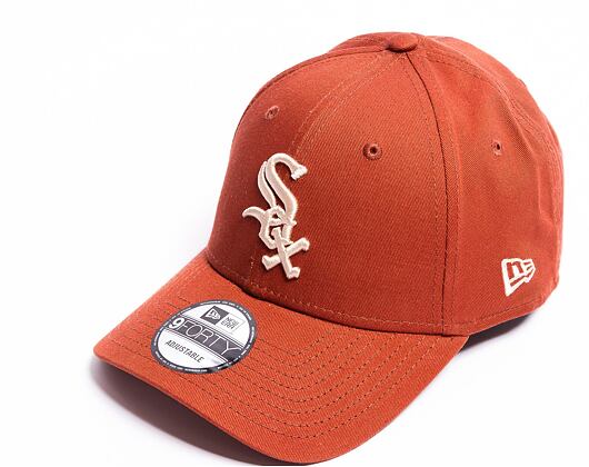 Kšiltovka New Era 9FORTY MLB League Essential Chicago White Sox Brown / Stone