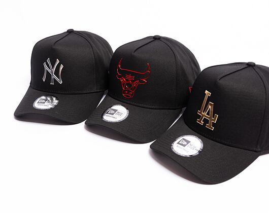 Kšiltovka New Era 9FORTY E-Frame MLB Foil Pack New York Yankees Black
