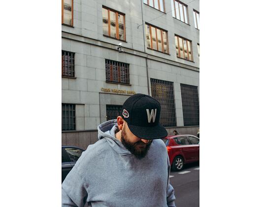 Kšiltovka New Era 59FIFTY MLB Retro Wooly Cooperstown Washinton Senators Black