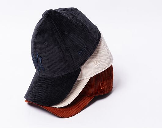 Kšiltovka New Era 39THIRTY MLB Wide Cord New York Yankees Brown / Brown