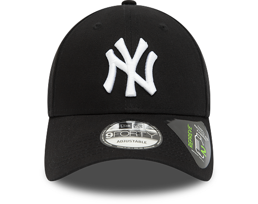 Kšiltovka New Era 9FORTY MLB Repreve League Essential New York Yankees - Black / White