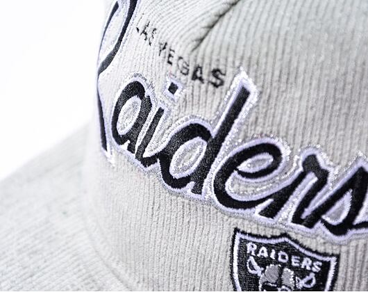 Kšiltovka New Era Golfer Corduroy Las Vegas Raiders