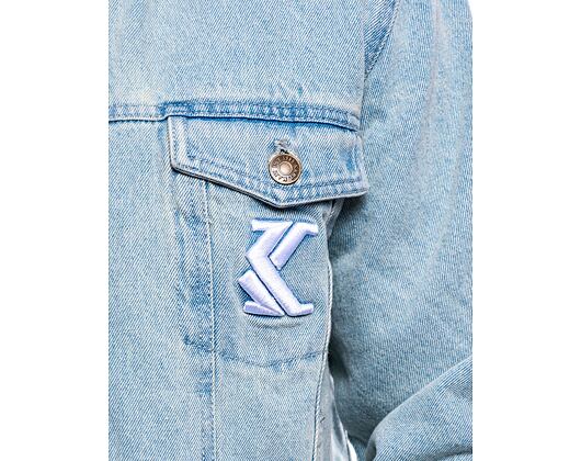 Bunda Karl Kani OG Denim Trucker Jacket light dirty blue