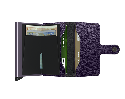 Peněženka Miniwallet Secrid Crisple Purple