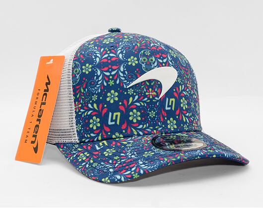 Kšiltovka New Era 9FIFTY Original Fit Pre-Curved Lando Norris Mexico McLaren Racing Navy