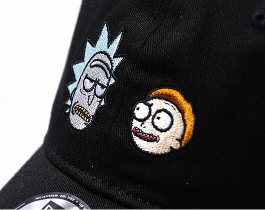 Kšiltovka New Era 9TWENTY Rick and Morty Heads Black