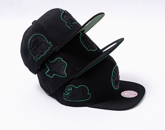 Kšiltovka Mitchell & Ness Tc Bottoms Snapback Hwc NBA DALLAS MAVERICKS Black