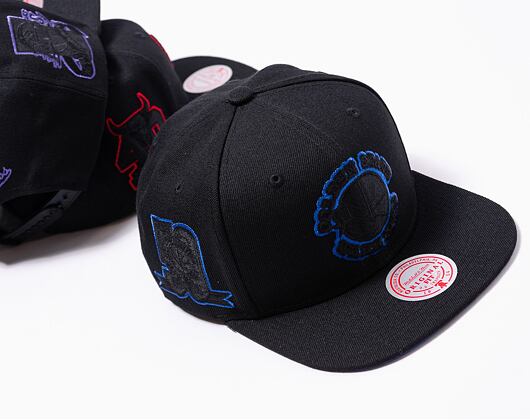 Kšiltovka Mitchell & Ness Tc Bottoms Snapback NBA LOS ANGELES LAKERS Black