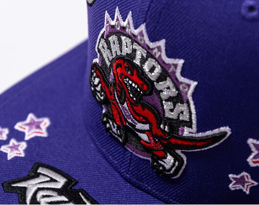 Kšiltovka Mitchell & Ness All Out Snapback Hwc NBA TORONTO RAPTORS Purple
