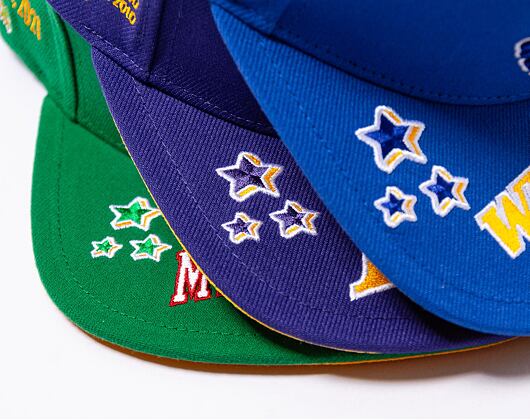 Kšiltovka Mitchell & Ness All Out Snapback Hwc NBA GOLDEN STATE WARRIORS Blue