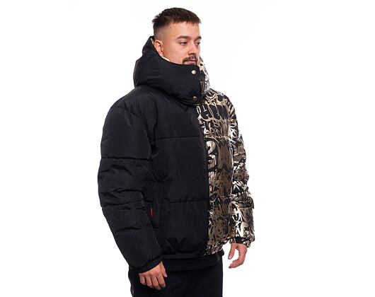 Zimní Bunda Sprayground Gold Graffiti Down Jacket (péřovka) Black / Gold