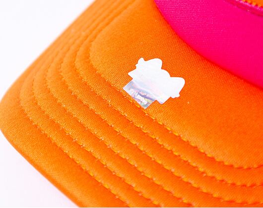 Kšiltovka Von Dutch Trucker Tampa - Trucker Foam - Polyester Foam - Pink/Orange