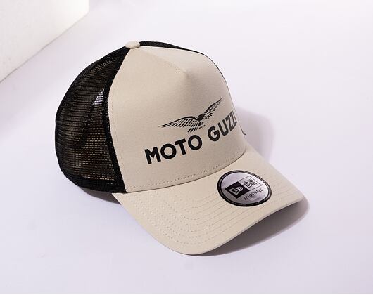 Kšiltovka New Era 9FORTY A-Frame Trucker Seasonal Moto Guzzi Stone