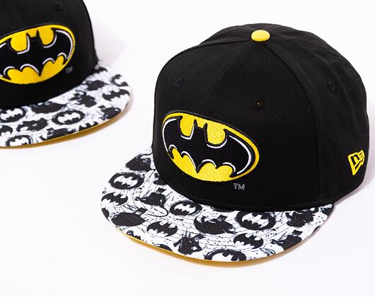 Dětská kšiltovka New Era 9FIFTY Kids Superhero All Over Print Batman Black