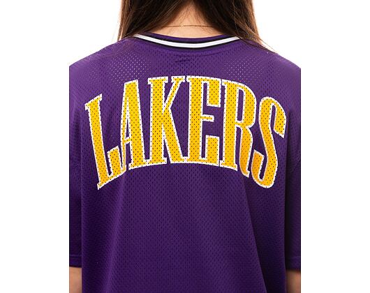 Dámské šaty New Era NBA Mesh Dress Los Angeles Lakers Purple / Gold