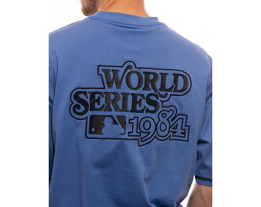 Triko New Era MLB World Series Oversized Tee Detroit Tigers Copen Blue / Navy