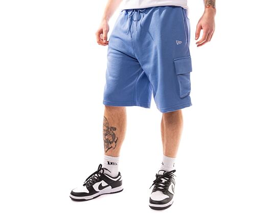 Kraťasy New Era Essentials Cargo Shorts Copen Blue / White