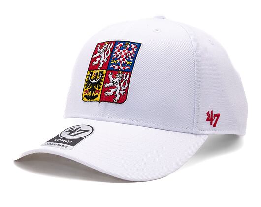 Kšiltovka '47 Brand Czech National Team ’47 MVP SNAPBACK White