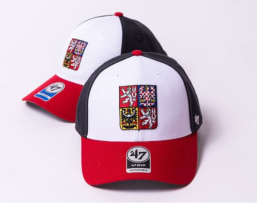 Dětská Kšiltovka '47 Brand Czech National Team Replica ’47 MVP White