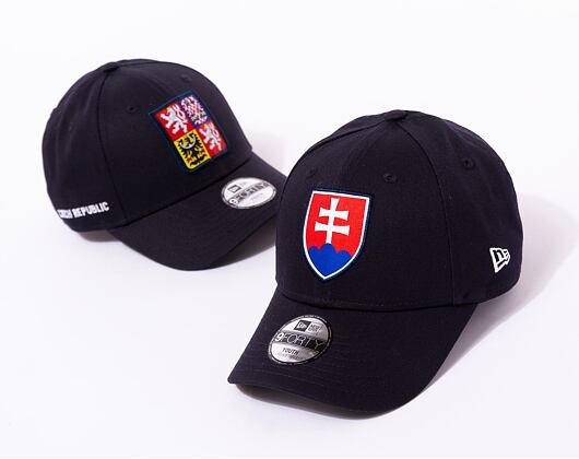 Dětská Kšiltovka New Era 9FORTY Kids National Team - Slovakia Navy