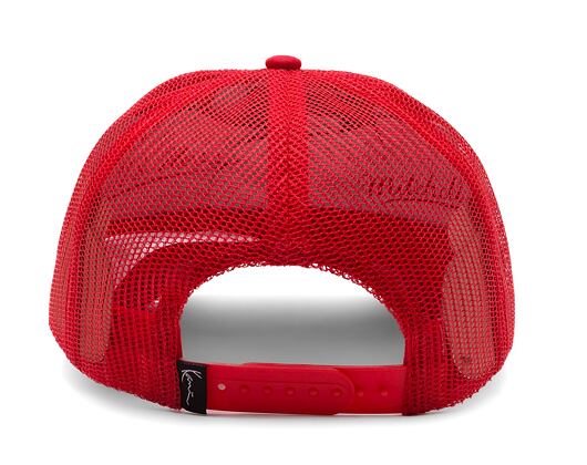 Kšiltovka Karl Kani Kani Star Trucker Cap red/off white