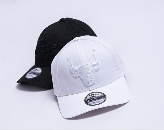 Kšiltovka New Era 9FORTY NBA Essential Chicago Bulls White / White